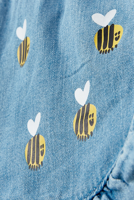 Kids Bee-Print Shorts